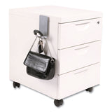 Alba™ Magnetic Coat Peg, ABS/Magnet/Steel, Black/Silver, Supports 11 lbs (ABAPMMAG2M) Each