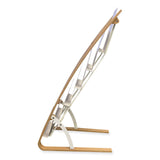 Alba™ Literature Floor Display Rack, 19.68 x 13.38 x 36.61, White/Woodgrain (ABADDEXPO6WBC) Each