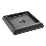 Rubbermaid® Commercial Ranger Weight Base, 24.5" x 24.5", Black (RCP9177BLA) Each