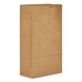 General Grocery Paper Bags, 35 lb Capacity, #6, 6" x 3.63" x 11.06", Kraft, 500 Bags (BAGGK6500) Case of 500