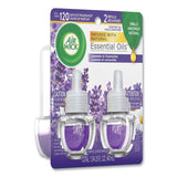 Air Wick® Scented Oil Refill, Lavender and Chamomile, 0.67 oz, 2/Pack, 6 Packs/Carton (RAC78473CT) 6 Refills