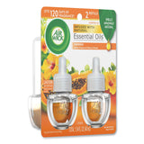 Air Wick® Scented Oil Twin Refill, Hawai'i Exotic Papaya/Hibiscus Flower, 0.67 oz (RAC85175PK) Each