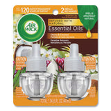 Air Wick® Life Scents Scented Oil Refills, Paradise Retreat, 0.67 oz, 2/Pack, 6 Packs/Carton (RAC91110) Case of 6 Packs