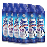 LYSOL® Brand Disinfectant Spray II Pet Odor Eliminator, Fresh, 15 oz Aerosol Spray, 12/Carton (RAC99804CT) Case of 12