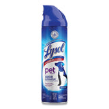 LYSOL® Brand Disinfectant Spray II Pet Odor Eliminator, Fresh, 15 oz Aerosol Spray, 12/Carton (RAC99804CT) Case of 12