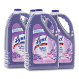 LYSOL® Brand Clean and Fresh Multi-Surface Cleaner, Lavender and Orchid Essence, 144 oz Bottle, 4/Carton (RAC88786) Case of 4