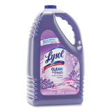 LYSOL® Brand Clean and Fresh Multi-Surface Cleaner, Lavender and Orchid Essence, 144 oz Bottle, 4/Carton (RAC88786) Case of 4