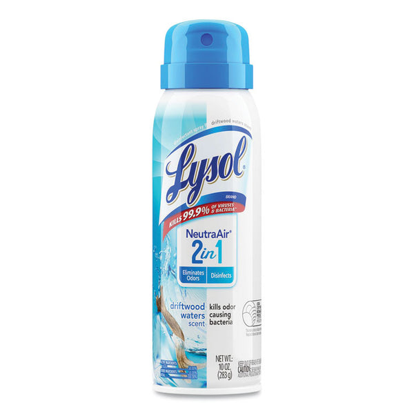 LYSOL® Neutra Air® 2 in 1 Disinfectant Spray III, Driftwood, 10 oz Aerosol Spray, 6/Carton (RAC98287CT)