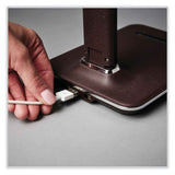 OttLite® Wellness Series Renew LED Desk Lamp, 23" High, Brown (OTTF1DY8BW9SHPR) Each