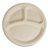 World Centric® Fiber Plates, 10" dia, Natural, 700/Carton (WORPLSCU10TLFS) Case of 700