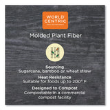 World Centric® Fiber Plates, 7" dia, Natural, 1,000/Carton (WORPLSCU7LFS) Case of 1000
