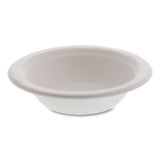 Pactiv Evergreen EarthChoice PFAS Free Compostable Dinnerware, Bowl, 12 oz, Natural, 1,000/Carton (PCTMC50012PFREE) Case of 1000