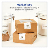 Avery® Laser/Inkjet 3.5" Diskette Labels, White, 375/Pack (AVE6490) Pack of 375