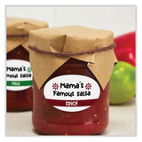 Avery® Laser/Inkjet Media Labels, Inkjet/Laser Printers, 2 x 3.3, White, 8 Labels/Sheet, 25 Sheets/Pack (AVE22570) Pack of 200