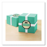 Avery® Print-to-the Edge Labels w/Scalloped Edge, 2 1/2" dia, Pearl Ivory, 72/PK (AVE22836) Pack of 72