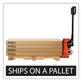 Correll® Adjustable Folding Table, Rectangular, 48" x 24" x 22" to 32", Green Top, Black Legs, 4/Pallet, Ships in 4-6 Business Days (CRLRA2448294P) Each