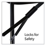 Correll® Adjustable Folding Table, Rectangular, 48" x 24" x 22" to 32", Green Top, Black Legs, 4/Pallet, Ships in 4-6 Business Days (CRLRA2448294P) Each