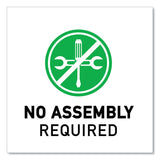 Correll® Adjustable Folding Table, Rectangular, 48" x 24" x 22" to 32", Green Top, Black Legs, 4/Pallet, Ships in 4-6 Business Days (CRLRA2448294P) Each