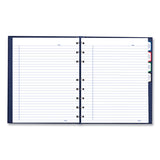 Blueline NotePro Notebook, 1-Subject, Medium/College Rule, Blue Cover, (75) 9.25 x 7.25 Sheets (REDA7150BLU) Each