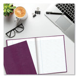 Blueline Executive Notebook, 1-Subject, Medium/College Rule, Grape Cover, (72) 9.25 x 7.25 Sheets (REDA7RAS) Each