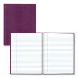 Blueline Executive Notebook, 1-Subject, Medium/College Rule, Grape Cover, (72) 9.25 x 7.25 Sheets (REDA7RAS) Each