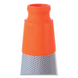 Tatco Traffic Cone, 10.75 x 10.75 x 28, Orange/Silver/Black (TCO35500) Each