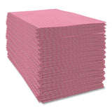 Cascades PRO Tuff-Job Foodservice Towels, 12 x 24, Pink/White, 200/Carton (CSDW900) Case of 200