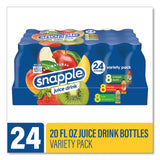 Snapple® Juice Drink Variety Pack, Snapple Apple, Kiwi Strawberry, Mango Madness, 20 oz Bottle, 24/Carton, Ships in 1-3 Business Days (GRR22000813) Each