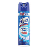 LYSOL® Brand Power Foam Bathroom Cleaner, 24 oz Aerosol Spray (RAC02569) Each