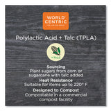 World Centric® TPLA Compostable Cutlery, Soup Spoon, White, 1,000/Carton (WORSOPSB) Case of 1000