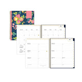 Blue Sky® Day Designer Peyton Create-Your-Own Cover Weekly/Monthly Planner, Floral, 11 x 8.5, Navy, 12-Month (July to June): 2025-2026 (BLS107924) Each