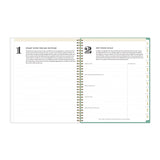 Blue Sky® Day Designer Academic Year Weekly/Monthly Frosted Planner, Palms Artwork, 11 x 8.5, 12-Month (July to June): 2025 to 2026 (BLS137891)