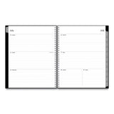 Blue Sky® Enterprise Academic Weekly/Monthly Planner, 11 x 8.5, Black Cover, 12-Month (July to June): 2025 to 2026 (BLS130609) Each