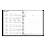 Blue Sky® Enterprise Academic Weekly/Monthly Planner, 11 x 8.5, Black Cover, 12-Month (July to June): 2025 to 2026 (BLS130609) Each