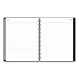 Blue Sky® Enterprise Academic Weekly/Monthly Planner, 11 x 8.5, Black Cover, 12-Month (July to June): 2025 to 2026 (BLS130609) Each