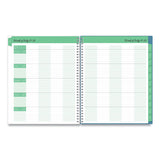 Blue Sky® Ditsy Dapple Light CYO Cover Weekly/Monthly Lesson Planner, 9 Classes, 11 x 8.5 Sheets, 12-Month (July to June), 2025 to 2026 (BLS132002) Each