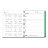 Blue Sky® Ditsy Dapple Light CYO Cover Weekly/Monthly Lesson Planner, 9 Classes, 11 x 8.5 Sheets, 12-Month (July to June), 2025 to 2026 (BLS132002) Each