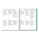 Blue Sky® Ditsy Dapple Light CYO Cover Weekly/Monthly Lesson Planner, 9 Classes, 11 x 8.5 Sheets, 12-Month (July to June), 2025 to 2026 (BLS132002) Each