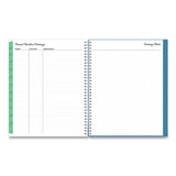 Blue Sky® Ditsy Dapple Light CYO Cover Weekly/Monthly Lesson Planner, 9 Classes, 11 x 8.5 Sheets, 12-Month (July to June), 2025 to 2026 (BLS132002) Each