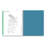 Blue Sky® Ditsy Dapple Light CYO Cover Weekly/Monthly Lesson Planner, 9 Classes, 11 x 8.5 Sheets, 12-Month (July to June), 2025 to 2026 (BLS132002) Each