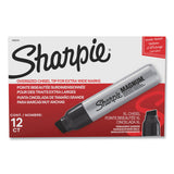 Sharpie® Magnum Permanent Marker, Broad Chisel Tip, Black (SAN44001A) Each