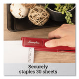 Swingline® 747 Classic Full Strip Stapler, 30-Sheet Capacity, Lipstick Red (SWI74718) Each