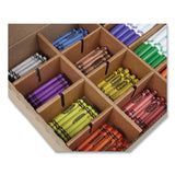 Crayola® Crayons and Markers Combo Classpack, Eight Colors, 256/Set (CYO523349) Set of 256