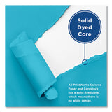 PrintWorks® Professional Color Paper, 24 lb Text Weight, 8.5 x 11, Blue, 500/Ream (PRB00102) 1 Ream