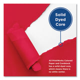 PrintWorks® Professional Color Paper, 24 lb Text Weight, 8.5 x 11, Red, 500/Ream (PRB00105) 1 Ream
