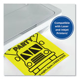 PrintWorks® Professional Color Paper, 24 lb Text Weight, 8.5 x 11, Lemon Yellow, 500/Ream (PRB00101) 1 Ream