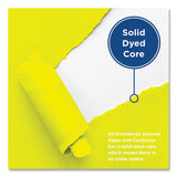 PrintWorks® Professional Color Paper, 24 lb Text Weight, 8.5 x 11, Lemon Yellow, 500/Ream (PRB00101) 1 Ream