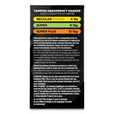 Kotex® U by Kotex Click Compact Tampons, Super Absorbency, 16/Pack, 8 Packs/Carton (KCM51581) Case of 8