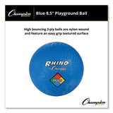 Champion Sports Playground Ball, 8.5" Diameter, Blue (CSIPG85BL) Each