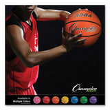 Champion Sports Rubber Sports Ball, For Basketball, No. 6, Intermediate Size, Orange (CSIRBB4) Each